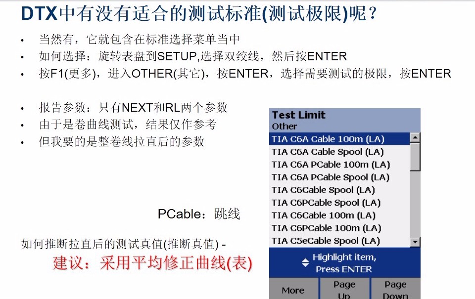 DTX中有沒有合適的測試標(biāo)準(zhǔn)呢？圖